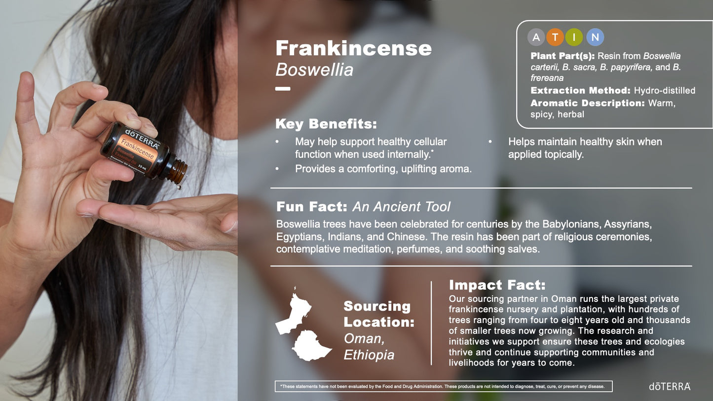 Cápsulas con microperlas de Incienso - doTERRA