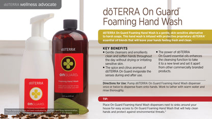 wa on guard foaming hand wash