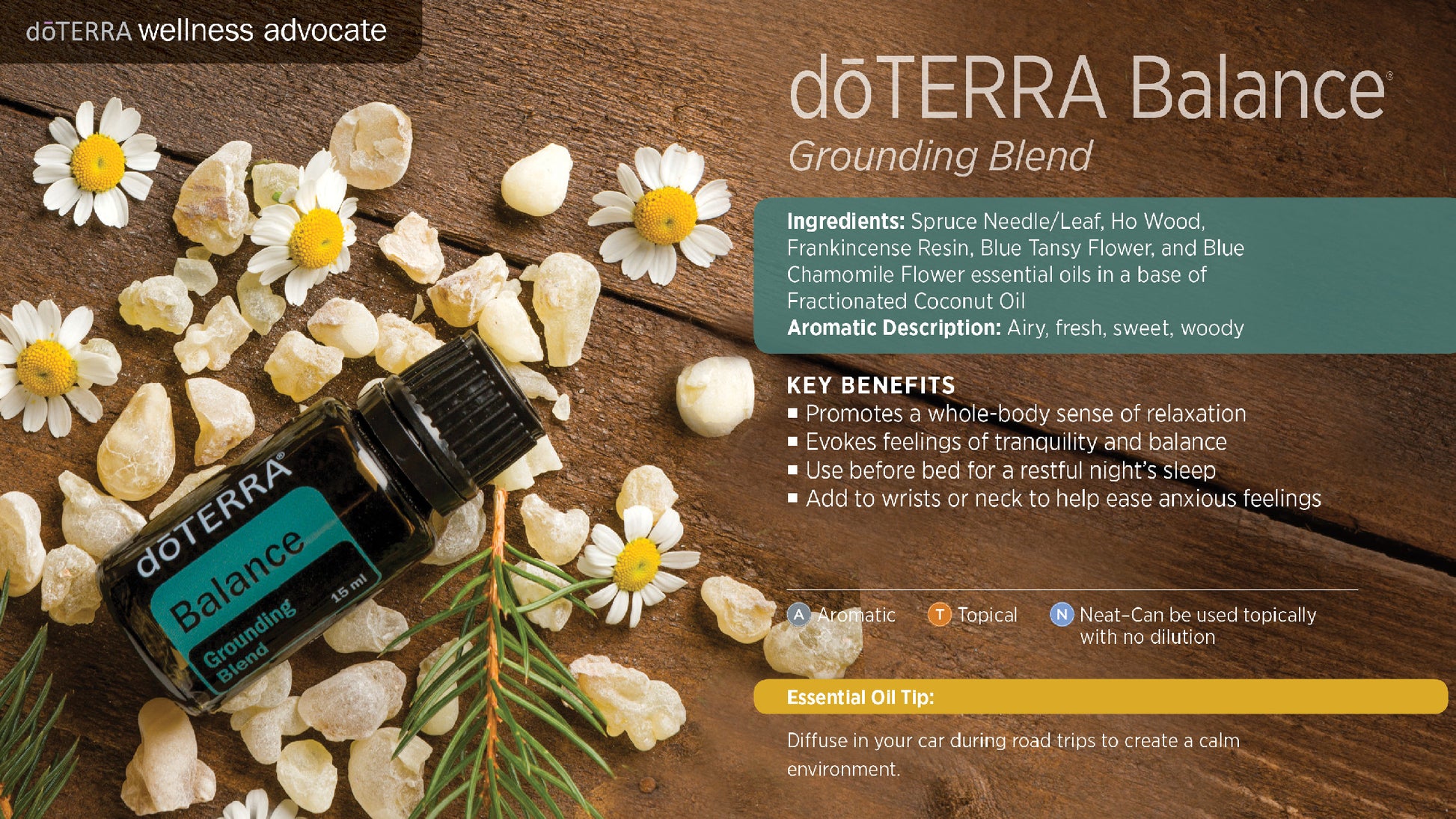 Balance olajkeverék 15 ml - doTERRA