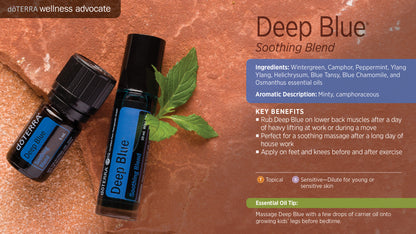 Doterra deep blue touch illóolaj keverék