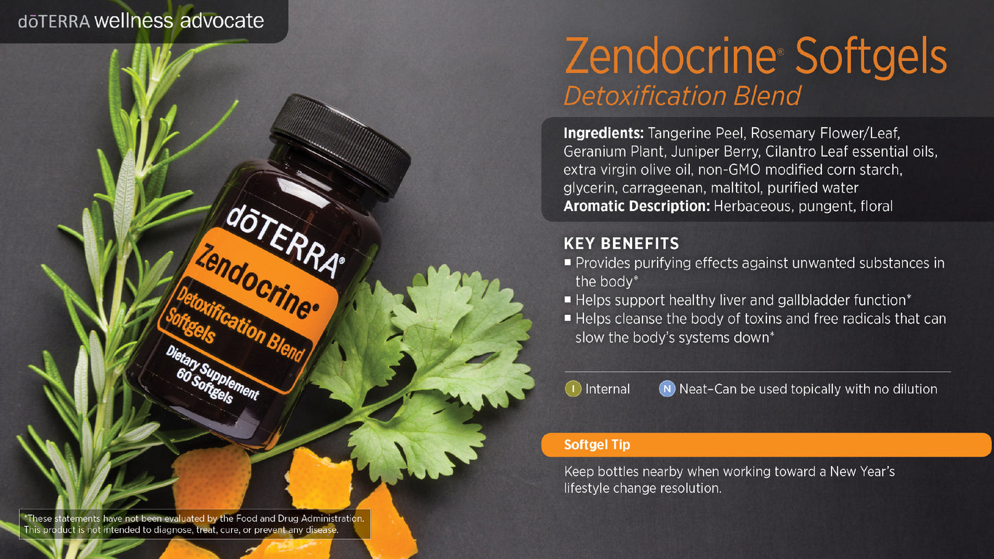 doterra zendocrine softgels